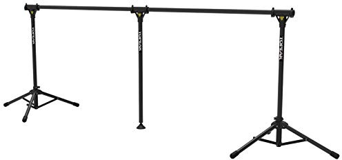 TOPEAK Rally Stand Fahrradhalterungen mit Zubehör aus Aluminium in der Farbe Schwarz, Bis 12 Bikes, Größe 412 x 126 x 94, 15900054
