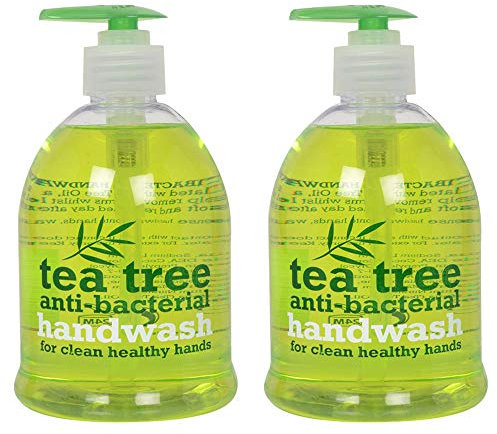 Medica Tea Tree Antibacterial Handwash Soap 500ml x 2