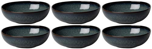like. by Villeroy & Boch Lave Gris Müslischalen 600ml 6er Set grau Steingut