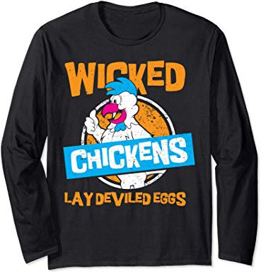 Huevos: Wicked Chickens Lay Deviled Eggs - Pollo Manga Larga