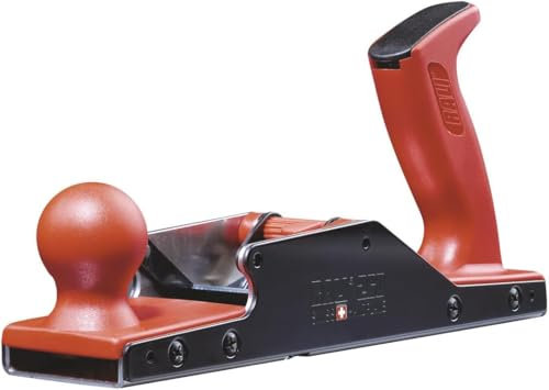 RALI 260 Pialla Manuale Monoblocco per Lavorazione del Legno | Pialla Manuale con Taglio Doppio Reversibile, Nessuna affilatura necessaria and Regolazioni ultra-facili