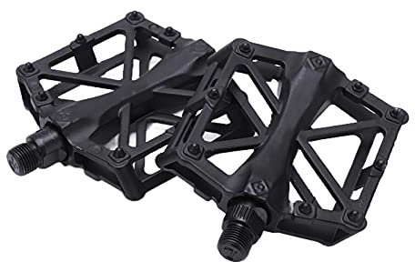 Entatial Fahrradpedal aus Aluminiumlegierung, umfassend Korrosionsschutz Fahrradpedal für die meisten 9/16 Zoll Fahrräder