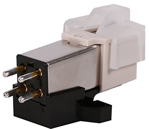 Cartridge Stylus Phonograph Pickup Cartridges Pickup, 1 Stück Plattenspieler Phonograph Needle Pickup Stylus Moving Magnet Cartridge mit Befestigungsschrauben