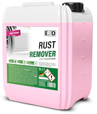 EXO RUST REMOVER | Flugrostentferner mit Wirkindikator und pH-neutraler Formulierung für die Fahrzeuglackpflege (5 Liter)