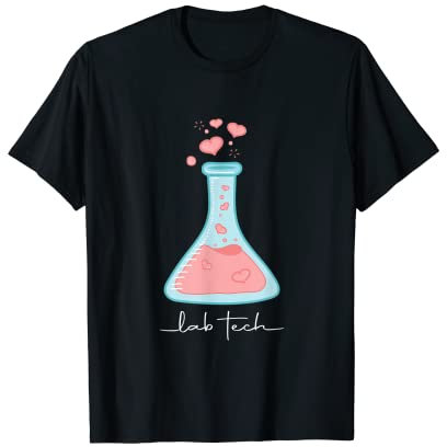 Beaker Lab Tech Laboratory Technician T-Shirt