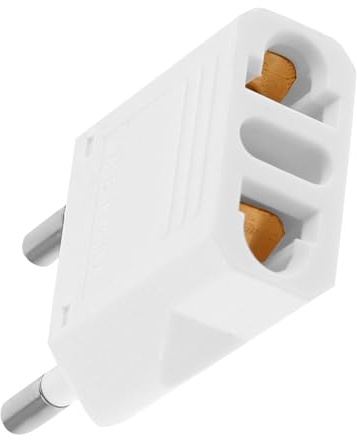 CAXUSD 6a Adapter Für Eurostecker Reiseadapter Mit Massivem Kupfer Wandnetzteil Für Europäische Standard-konvertierungsstecker Kompatibel Mit Verschiedenen Steckern Und Geräten