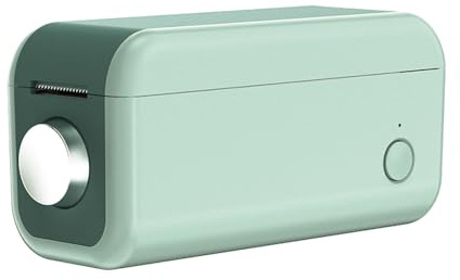 Tiardey Tragbarer Drucker, Mini-Etikettendrucker, USB-Thermodrucker, Bluetooth-Etikettendrucker für Schule, Büro, Heimorganisation