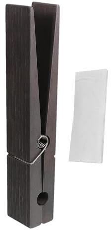 Molletta gigante porta asciugamani in legno, grandi clip per asciugamani da bagno, grandi clip in legno con molla, mollette antiscivolo in legno per lavanderia, vestiti, foto, artigianato