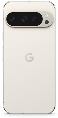 Google Pixel 9 Pro - Unlocked Android Smartphone with Gemini, Triple Rear Camera System, 24-Hour Battery, and 6.3 Super Actua Display - Porcelain, 256GB