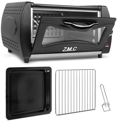 ZMC Mini Tandoor 2100W 22L - Forno per Lahmacun, Pizza, Naan e Pane Compatto, Potente, Riscaldamento Rapido, Ideale per Piatti Autentici.