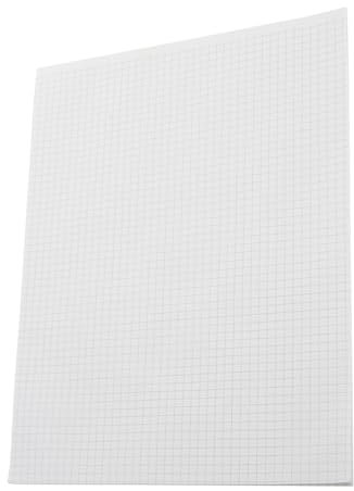 DIYEAH 40blätter Millimeterpapier-block Für Mathematik Und Ingenieurbedarf Blanko-zeichenpapier Rasterpapier Für Schreibhefte Und Notizbücher