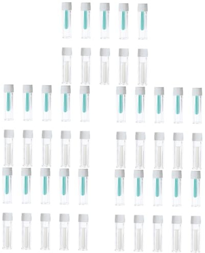 FRCOLOR 50piezas Herramienta Para Insertar y Quitar Lentes De Contacto De Silicona Accesorio Práctico Para Usar Lentes De Ojos Aleatorios