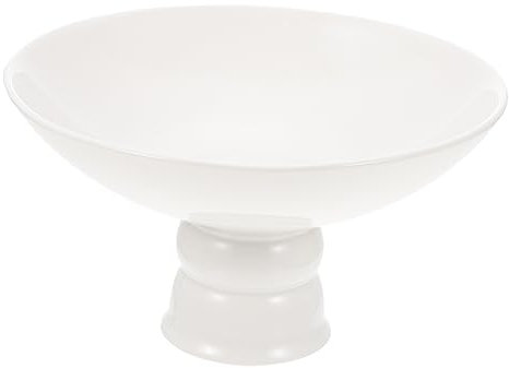 Cabilock Assiette à Apéritif Céramique Plat De Rangement Style Chinois Assiette Sur Pied Coupe à Fruits Récipient Alimentaire Décoratif