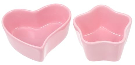 2 cuencos de cerámica para pequeños roedores, cuenco antideslizante para hámsters y otros animales pequeños, accesorios para beber, para mascotas, limpieza duradera