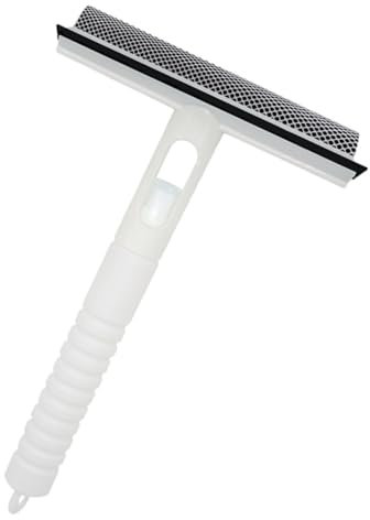 Veemoon Multipurpose Window Glass Squeegee Spray Water for Home and Car, White Shower Door and Windscreen Cleaner, Household Window Scraper for Glass and Doors