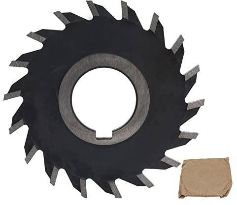 Cortadores de engranajes involuntarios Conjunto de disco HSS Cortador de fresado en forma de disco de alta velocidad 32 mm de 32 mm de 100x6 mm para cortar en marcha en