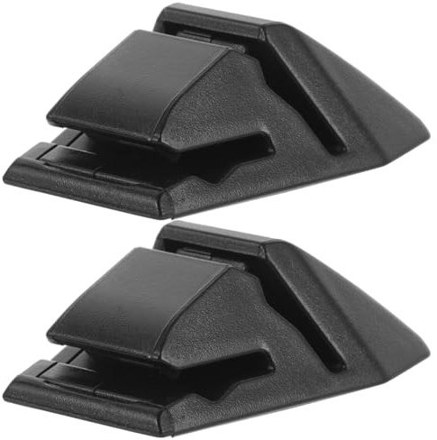 ibasenice 2 Stück Parkausweis Halterung Auto mit Klebeband Stabiler Windschild Kartenhalter für Parkscheine Quittungen und Tickets Multifunktionaler Innenraum Organizer für | ABS material, self-adhesive backing, compact 1.73-inch size, fits windshields and dashboards, holds permits and notes