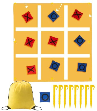 Générique Spel - 35,83 tum polyester oxfordtyg | rollspel för med förvaringsväska och pinnar | gräsmatta och trädgård camping party aktivitetsats kit