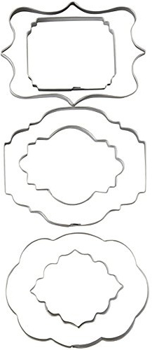 Wilton Fondant Ausstechformen, 6 Stück