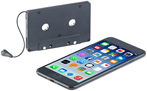 auvisio Kassettenadapter: Kabelloser Kassetten-Musik-Adapter, Bluetooth 5.0, Freisprech-Funktion (Kassettenadapter, Bluetooth, Cassette, Kfz Freisprechanlagen)