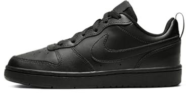Nike Herren Court Borough Low 2 (GS) Sneaker Schwarz 36,5