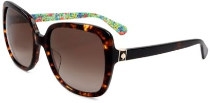 Kate Spade Wilhemina/S Acetate 086 HAVANA, Square, 55