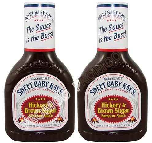 Sweet Baby Rays - Hickory & Brown Sugar 510 g x 2 Uds - Pack Promoo