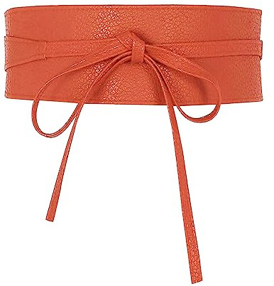 Glamexx24 Damen Taillengürtel Breiter Obi gürtel Klassischer Wickelgürtel, Breiter Gürtel für Kleid Damen