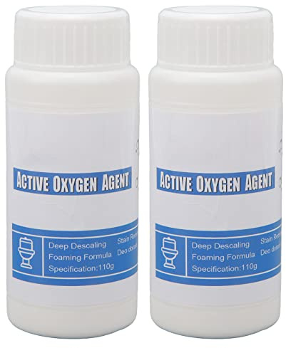 Toilettenreiniger-Schaumpulver, Leicht Berührungsfreier Schaum-Toilettenreiniger für Gründliche Reinigung und Kraftvolle Geruchsneutralisierung, 2er-Pack, Ideal für Badezimmer,