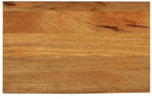 vidaXL Tischplatte mit Baumkante 60x40x2,5 cm Massivholz Mango