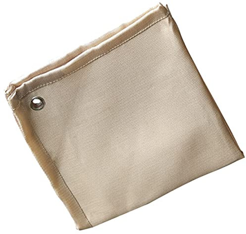BESPORTBLE Feuerfeste Decke Für Camping Und Grill Thermisch Beständig Hitzebeständige Fiberglas Matte Outdoor Zubehör Für Feuerstellen Flexibel Und Leicht Zu Transportieren