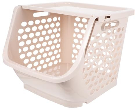 SEWOART Organizador De Cocina Apilable Cesta De Almacenamiento Frente para Cebollas y Papas