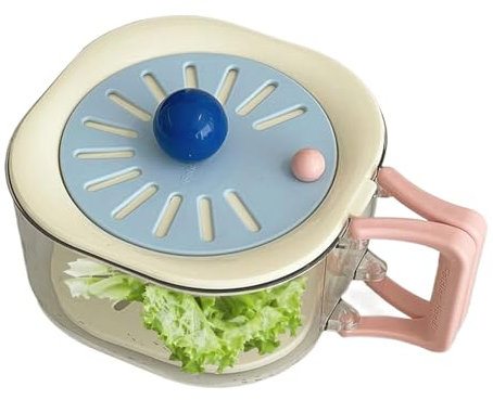 Colino Per Frutta - Scodella Per Pulire Verdure | Soluzione 2 In 1 Con Manico Piegh