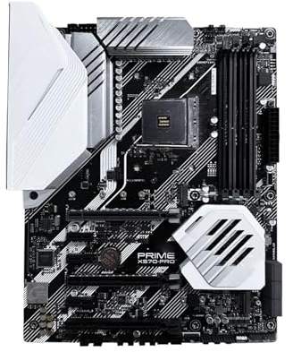 Alimentation Pc Carte mère Fit for ASUS Prime X570-PRO X570 AM4 ATX DDR4 PCIe 4.0 Dual M.2 NVMe Compatible Ryzen 5000/3000G/5000G, Alimentation 8+4 Broches