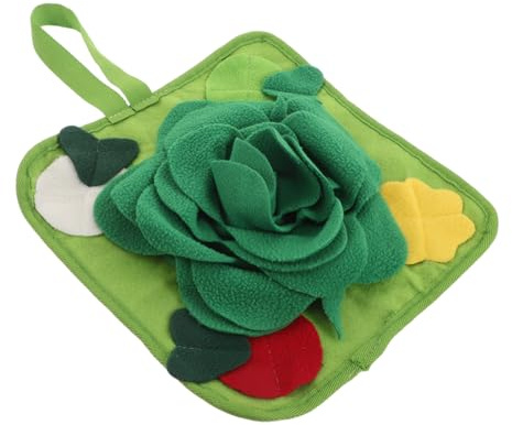 SUPVOX Tappetino Sniffing per Animali Domestici Tappeto Foraging Interattivo per Conigli Porcellini Criceti Panno in Pile Antiscivolo per Alimentazione e Digestiva