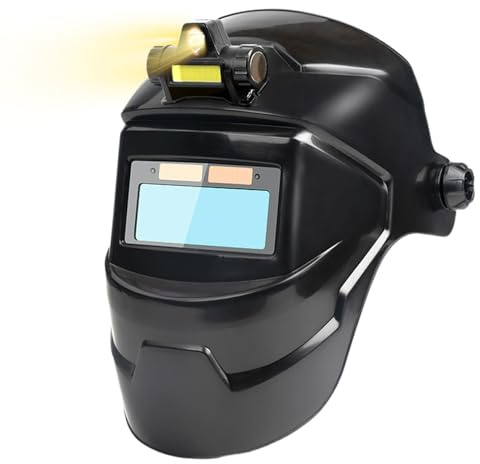Schweißhelm für Schutz beim Schweißen Schweißerhaube mit Licht
