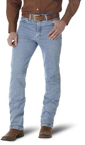 Wrangler herr Jeans 0936 Cowboy Cut Slim Fit Jean , Antik tvätt 30W / 32L