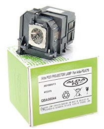 Alda PQ Premium, Lampada per proiettori compatibile con i proiettori EPSON EB-570, EB-575, EB-575W, EB-575Wi, Lampada con alloggiamento