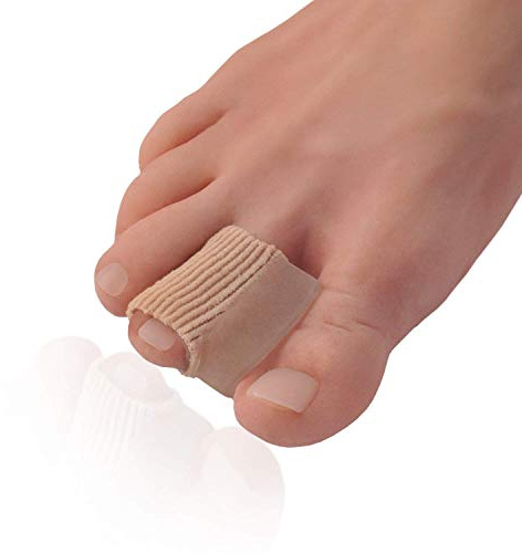 Dr. Frederick's Original Fabric Toe Protectors - 4 ct - Bunion Relief Toe Spacer Set - Fabrigrip Separator Caps for Men & Women