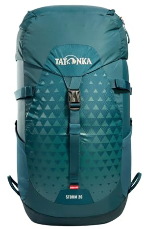 Tatonka Wanderrucksack Storm 20l RECCO mit Rückenbelüftung und Regenschutz - Leichter, bequemer Rucksack zum Wandern mit RECCO-Reflektor - 20 Liter