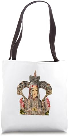 Mongol Queen Khatan Historic Mongolian Woman Tote Bag