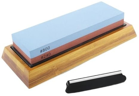 EdvenA Aiguiseur de couteaux, pierre à aiguiser, pierre à aiguiser, pierre à eau, 2 étapes, outil de cuisine Pro, grain 240 à 10000