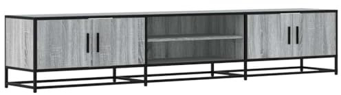 vidaXL TV-Schrank Grau Sonoma 210x35x41 cm Holzwerkstoff