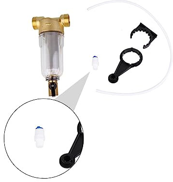 Toyvian Prefiltro Anticalcare Rame Per Sanitaria Controlavaggio Facile Resistente Per Rubinetto e Impianti Idraulici Ottimizza