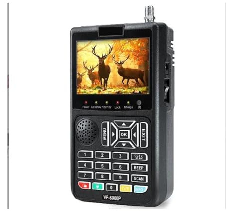 VF-6900P HD Digital Satellite Finder DVB-S/DVB S2/MPEG2 Sat Meter SatelliteTV Receiver Tuner Vs ST-5150 KPT-716TS(VF6900)