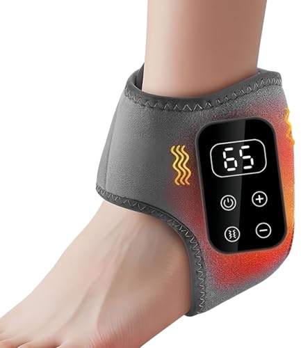 Knöchel Massagegerät 5 Stufen Elektrische Wickel | Knöchelwickelwärmer Für ältere Menschen zur täglichen Komfort-Fußpflege, für die Anwendung zu Hause, auf Reisen und