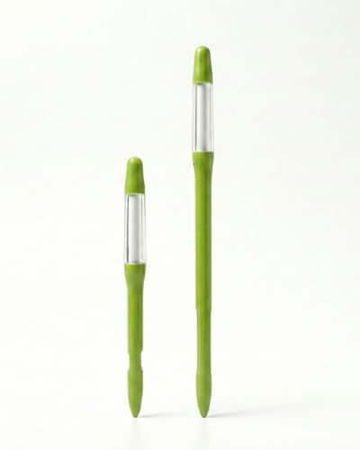 Pollice Verde Misuratore Umidità Terreno Bonsai – Igrometro a Penna Indicatore Visivo Bianco/Blu – Sonda per Piante in Vaso – Stop Errori Innaffiatura (12 cm (Per Vasi Piccoli/Shohin))