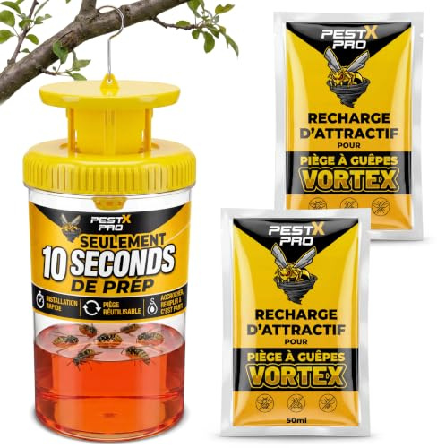 Pest X Pro Vortex Piège à Guêpes Réutilisable