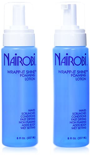 Nairobi Wrapp-It Shine Foaming Lotion 8oz by Nairobi