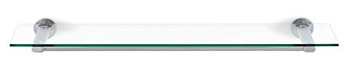 blomus 68923 Areo Handtuchablage, Edelstahl, glas, 76 x 24 x 6 cm
